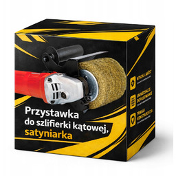 Przystawka do szlifierki kątowej satyniarki m14 szlifowania satynowania