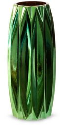 WAZON NEGRO ze szkła artystycznego zielono-miedziany nowoczesny