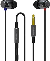 SoundMAGIC E10 Dokanałowe Srebrno-czarny Słuchawki przewodowe