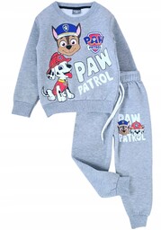Dres chłopięcy 122 Psi Patrol bluza+spodnie Chase komplet