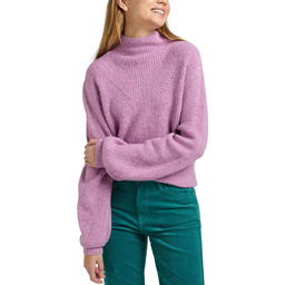 Sweter Lee HIGH NECK KNIT 112338989 LV33HGA39 Plum