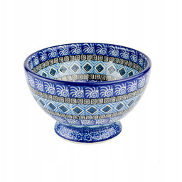 Miska na stopce 14,5cm Ceramika Artystyczna Bolesławiec