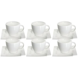 AMBITION Zestaw filiżanek Kubiko 220 ml (12 elementów)