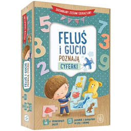 NASZA KSIĘGARNIA Gra edukacyjna Feluś i Gucio Poznają