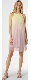 Esprit Collection Sukienka damska Kobiety Sztuczne włókno cytrynowy