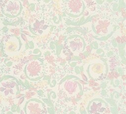 Tapeta kwiaty Versace V 38706-2 pastelowa