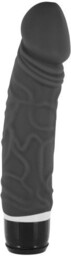 Czarny Vibrator - 7 wibracji, pulsacji