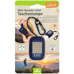 moses. Expedition Natur Mini Dynamo solarna latarka