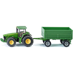 Siku 1953, John Deere Traktor z przyczepą, 1:50,
