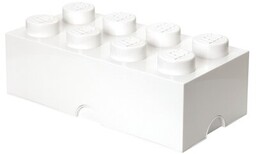 LEGO Pojemnik na klocek Brick 8 Biały 40041735