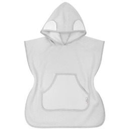 BOCIOLAND Ponczo kąpielowe szare