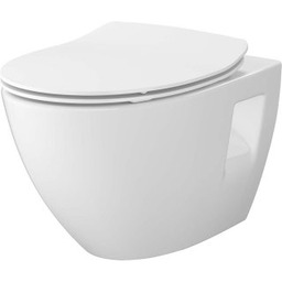 CERSANIT Miska podwieszana MODUO PLUS OVAL deska SLIM