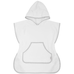 BOCIOLAND Ponczo kąpielowe białe