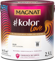Farba #Kolor Love KL01 kość słoniowa 2,5 l