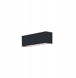 Kinkiet Lampa Led Nowodvorski Straight 7596 Czarny