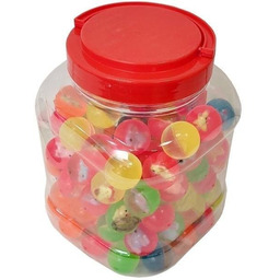 Piłka kauczukowa ze zwierzakiem 25mm (100szt)