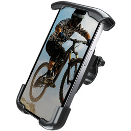 Uchwyt Bikeclip Enduro rowerowy na telefon Crong czarny
