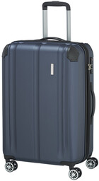 Walizka średnia poszerzana Travelite City - navy