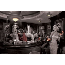 Marilyn Monroe, James Dean i Elvis Presley -