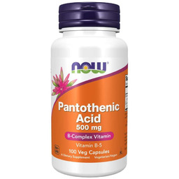 Now Foods Pantothenic Acid kwas pantotenowy 500 mg
