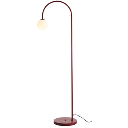 Aldex Lampa stojąca metalowa czerwona 157cm 1116A15