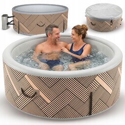 Jacuzzi Dmuchane Spa Ogrodowe Basen Z Hydromasażem 4