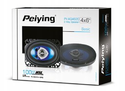 Głośniki Peiying PY-AQ462C 4"x6"