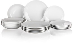 Banquet Komplet talerzy z porcelany MARION 18 szt