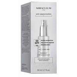 MIRACULUM Anti-Pigmentation Aktywny krem przeciw przebarwieniom SPF 50