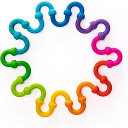 Fat Brain Toys Plip Links Kreatywna zabawa Silikonowe