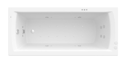 Roca Linea wanna 180x80cm z hydromasażem Smart WaterAir