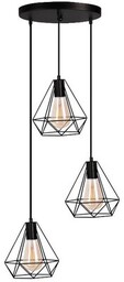 GOLDLUX Lampa sufitowa Vigo O 314635 Czarny