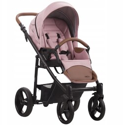 Wózek Spacerowy Bebetto Nico Różowy folia i uchwyt