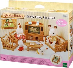Sylvanian Families Wiejski Salon Zestaw do Zabawy, Wielokolorowy,