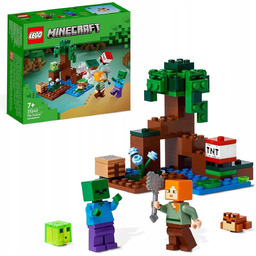 Lego MINECRAFT 21240 Przygoda na mokradłach klocki lego