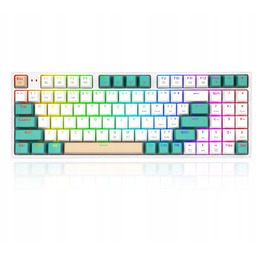 Klawiatura mechaniczna Redragon Veigar K643GWC-RGB-PRO 2,4GHz Bt Usb