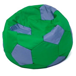 GO GIFT Pufa worek Piłka 5 L Zielono-szary