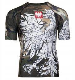 Koszulka Męska na Siłownię Polska Camo 3XL Extreme