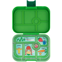 Szczelna średnia śniadaniówka Yumbox Original - jurassic green