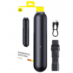 Baseus Przenośny Bezprzewodowy Odkurzacz Samochodowy 4000PA 2000MAH Usb-c