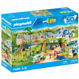 Klocki konstrukcyjne Playmobil Przygoda w Zoo 215 elementów
