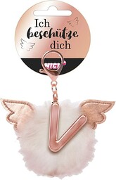 NICI 46990 zawieszka do torebki pompon ochronny litera