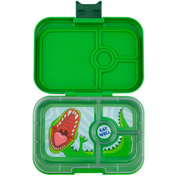 Średni prostokątny lunchbox Yumbox Panino - jurassic green