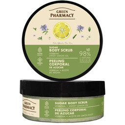 Peeling cukrowo-solny do ciała Werbena + Słodki olejek