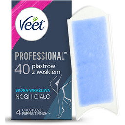 Veet, Easy-Gelwax, plastry z woskiem do depilacji ciała
