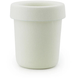 Normann Copenhagen - Kosz na śmieci Hide, kremowy,