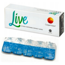 SOCZEWKI JEDNODNIOWE LIVE 30 SZT