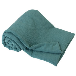 Babymatex Kocyk muślinowy 75x100 Muslin turkusowy 34 bawełniany