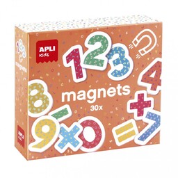 APLI Kids, Magnesy drewniane - Cyfry