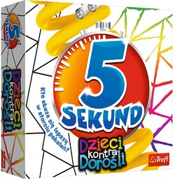5 sekund Dzieci kontra Dorośli. gra rodzinna, Trefl